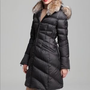 Dawn Levy Cloe Down Coat Cloe Real Fur 